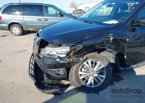 2020 Nissan Pathfinder S 2Wd z USA, uszkodzony, nr VIN 5N1DR2AN6LC589440